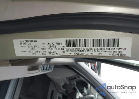 2008 Jeep Liberty Sport z USA, uszkodzony, nr VIN 1J8GN28K68W271373